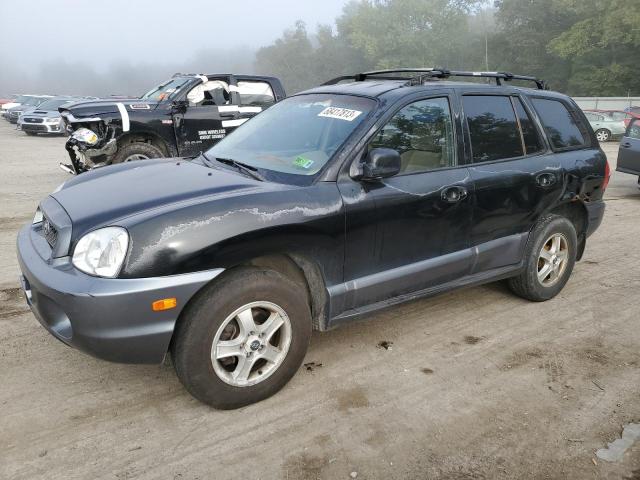 hyundai santa fe g 2004 km8sc73e04u726788