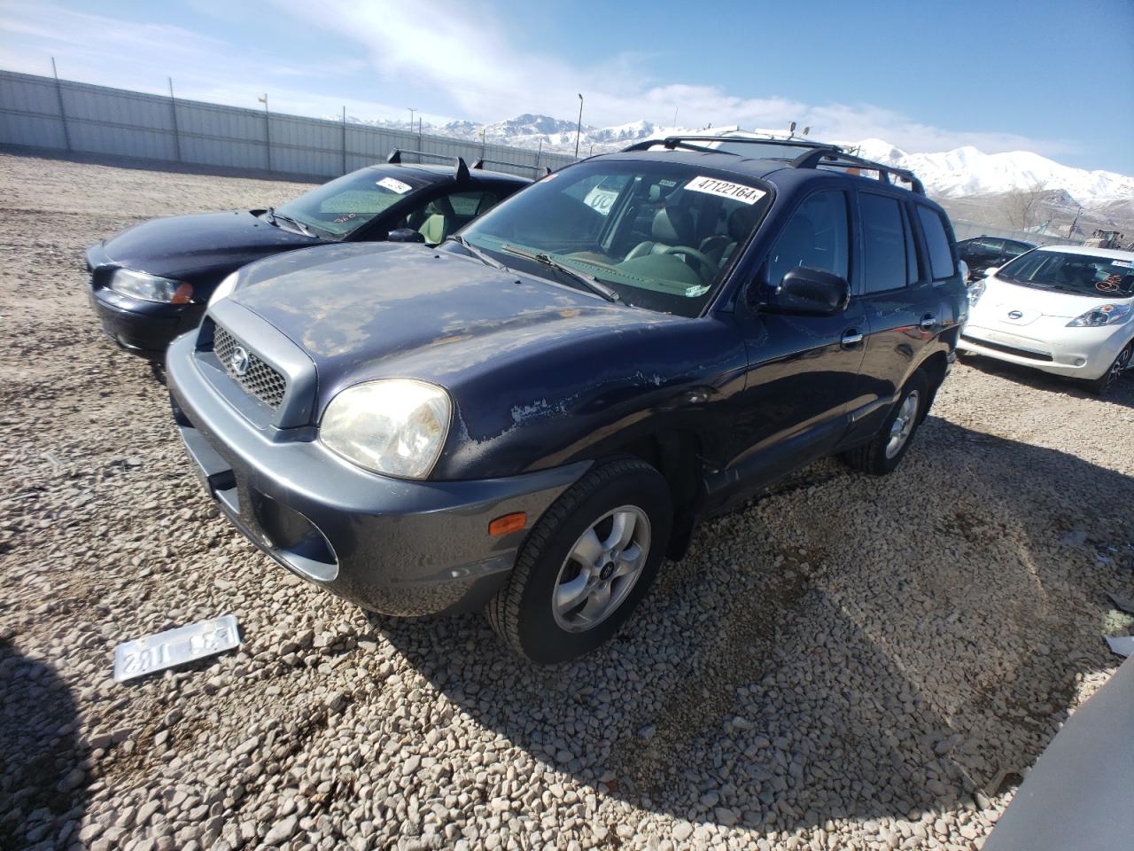 hyundai santa fe 2004 km8sc73e14u641216