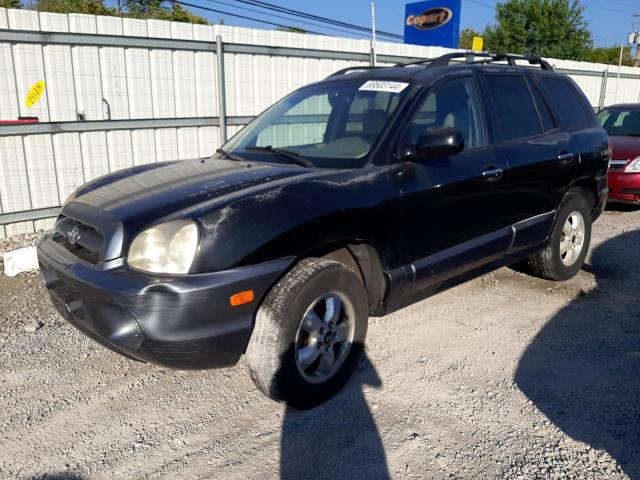 hyundai santa fe g 2005 km8sc73e15u882999