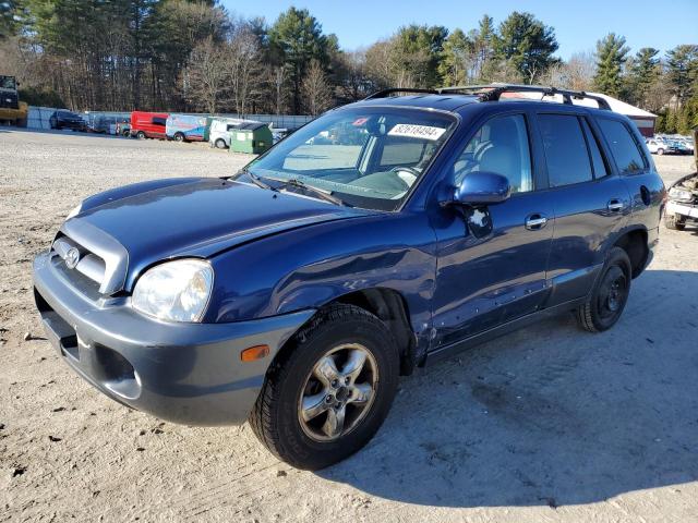 hyundai santa fe g 2006 km8sc73e16u092877