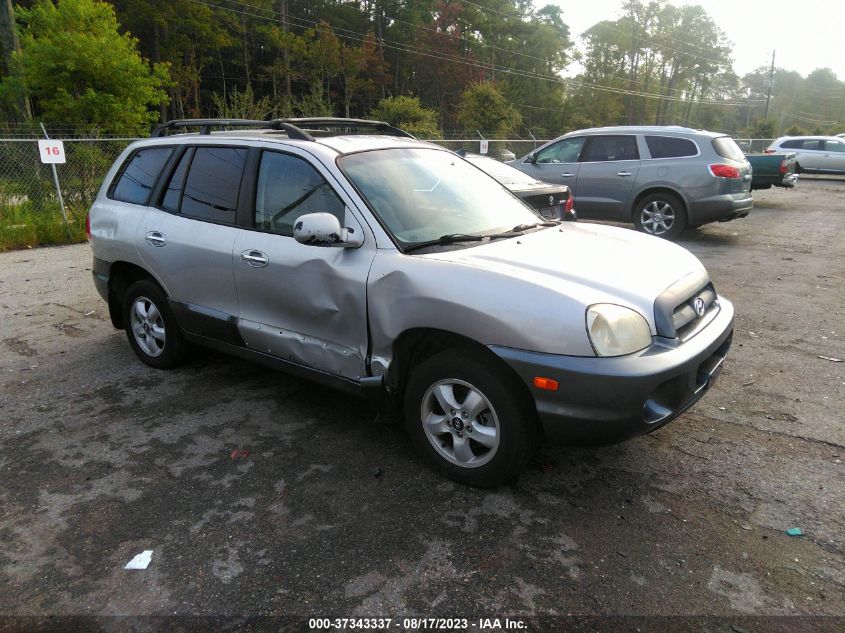 hyundai santa fe 2006 km8sc73e26u099093