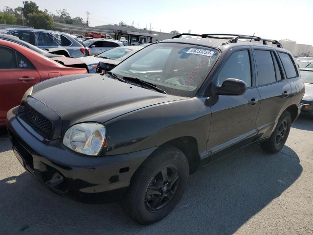 hyundai santa fe g 2004 km8sc73e34u756660