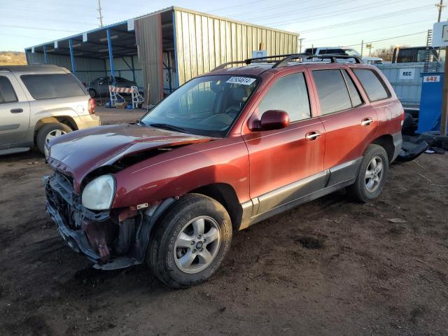 hyundai santa fe g 2005 km8sc73e35u992596