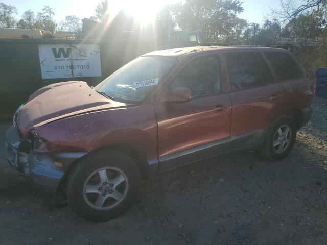 hyundai santa fe g 2003 km8sc73e63u489772