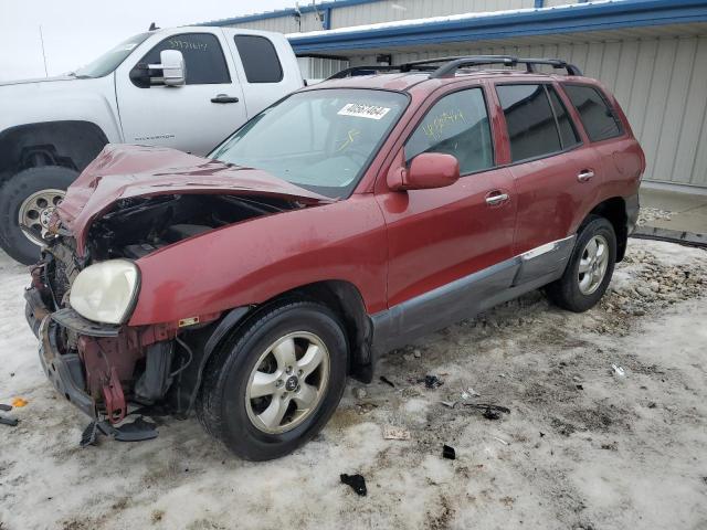 hyundai santa fe 2005 km8sc73e75u024033