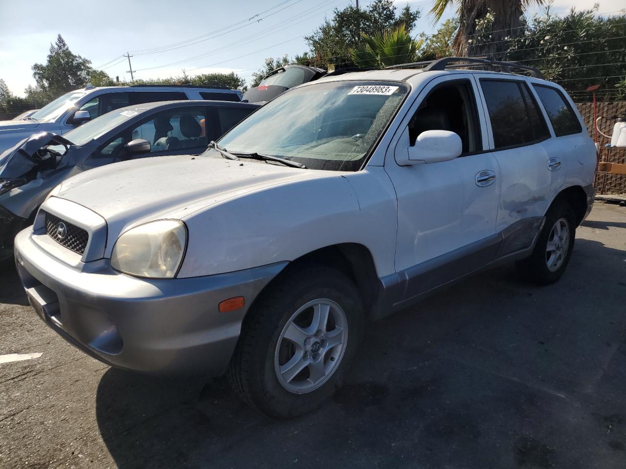 hyundai santa fe 2004 km8sc73e94u639889