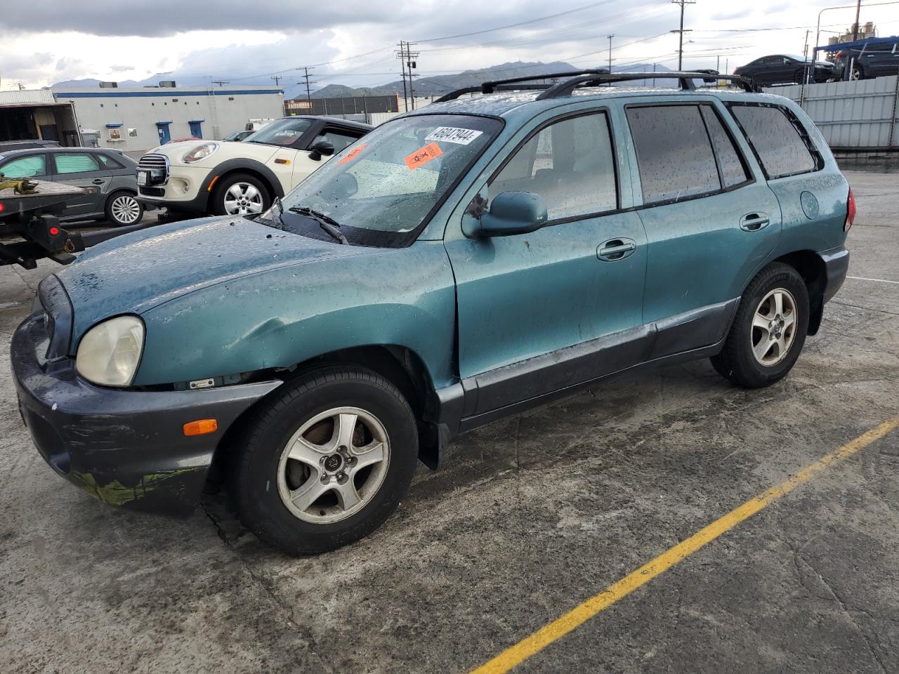 hyundai santa fe 2001 km8sc83d01u061285