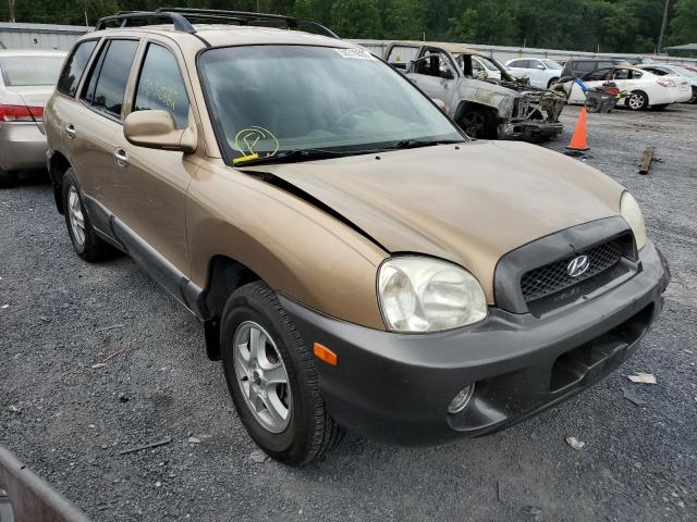 hyundai santa fe g 2001 km8sc83d21u054645