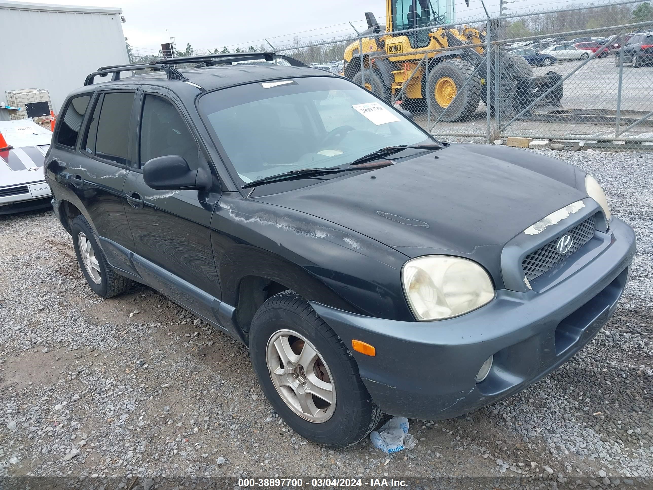 hyundai santa fe 2001 km8sc83d51u102512