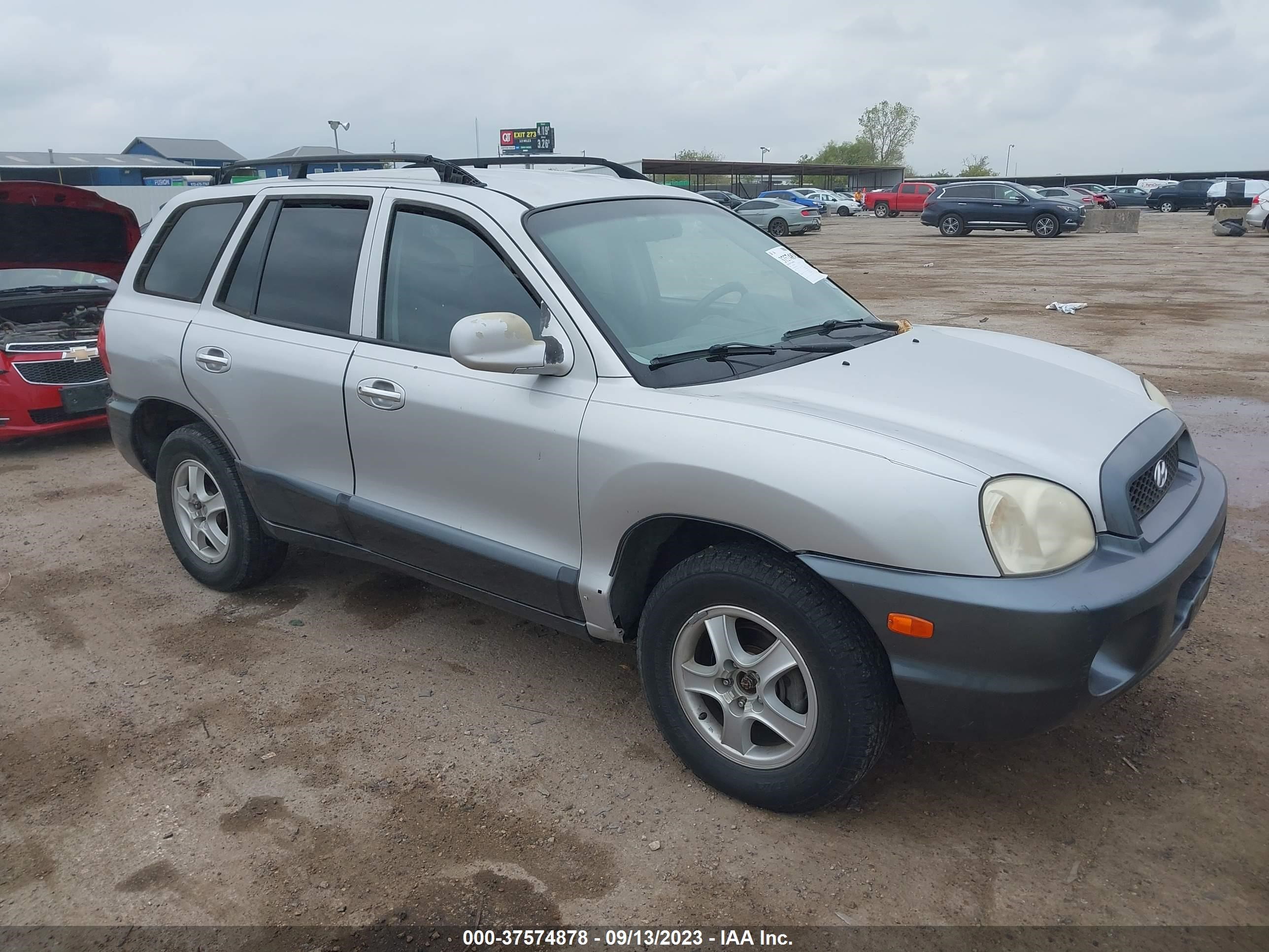 hyundai santa fe 2001 km8sc83d91u023781