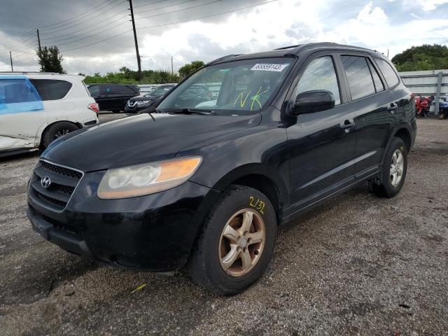 hyundai santa fe g 2007 km8sg13d87u146170