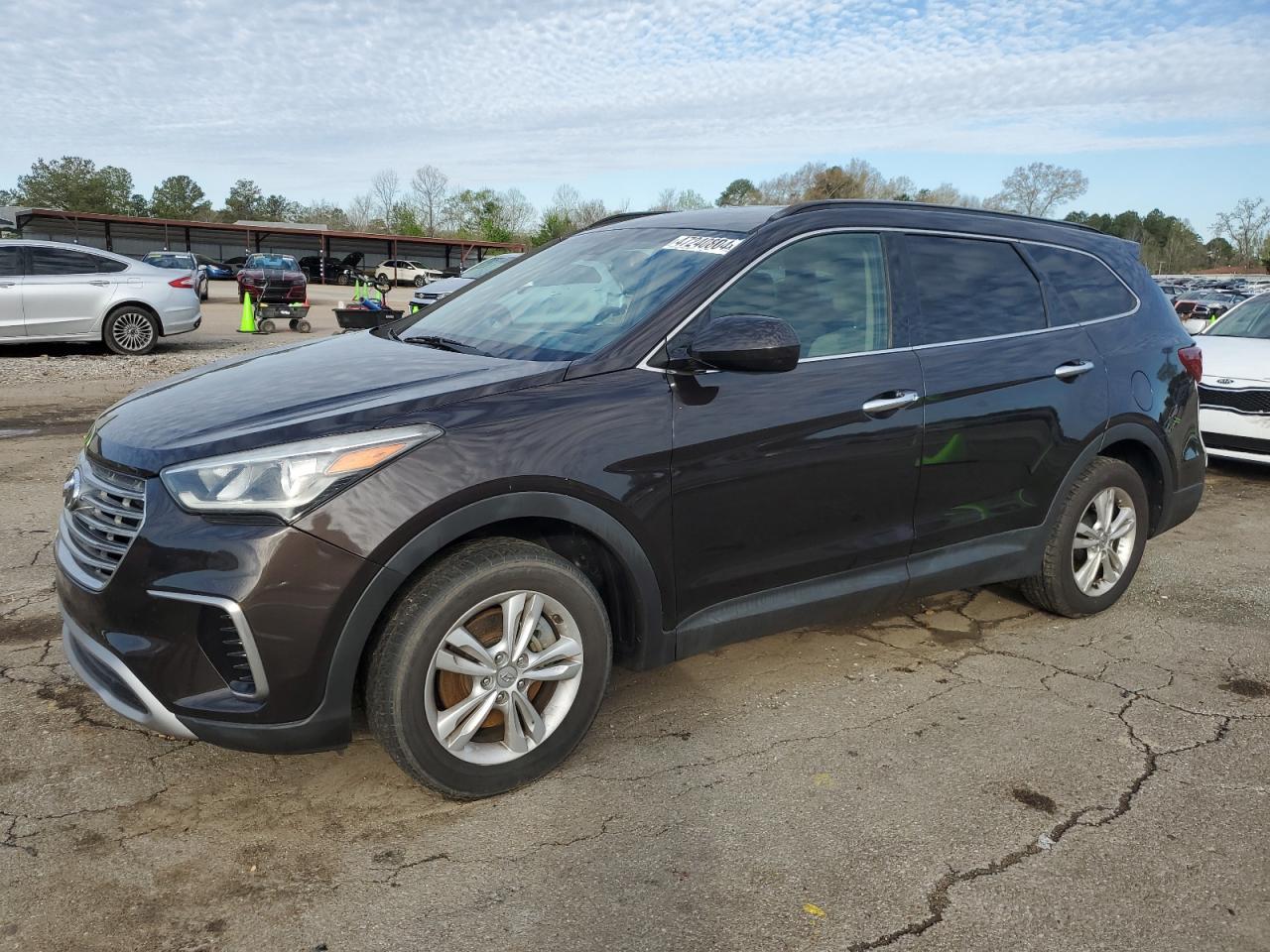 hyundai santa fe 2017 km8sm4hf0hu176625