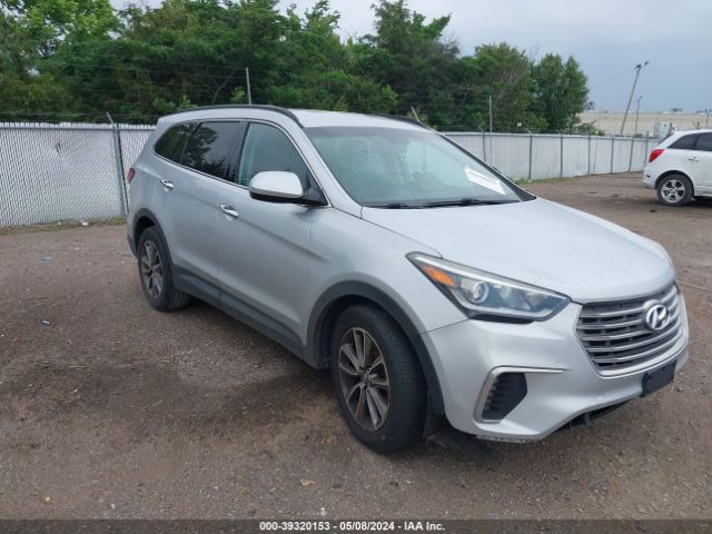 hyundai santa fe 2017 km8sm4hf1hu169697