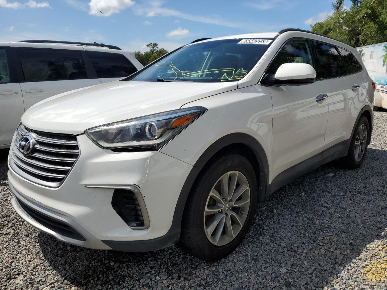 hyundai santa fe 2017 km8sm4hf1hu252823