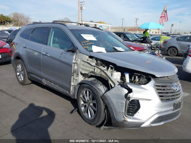 hyundai santa fe 2018 km8sm4hf1ju267800