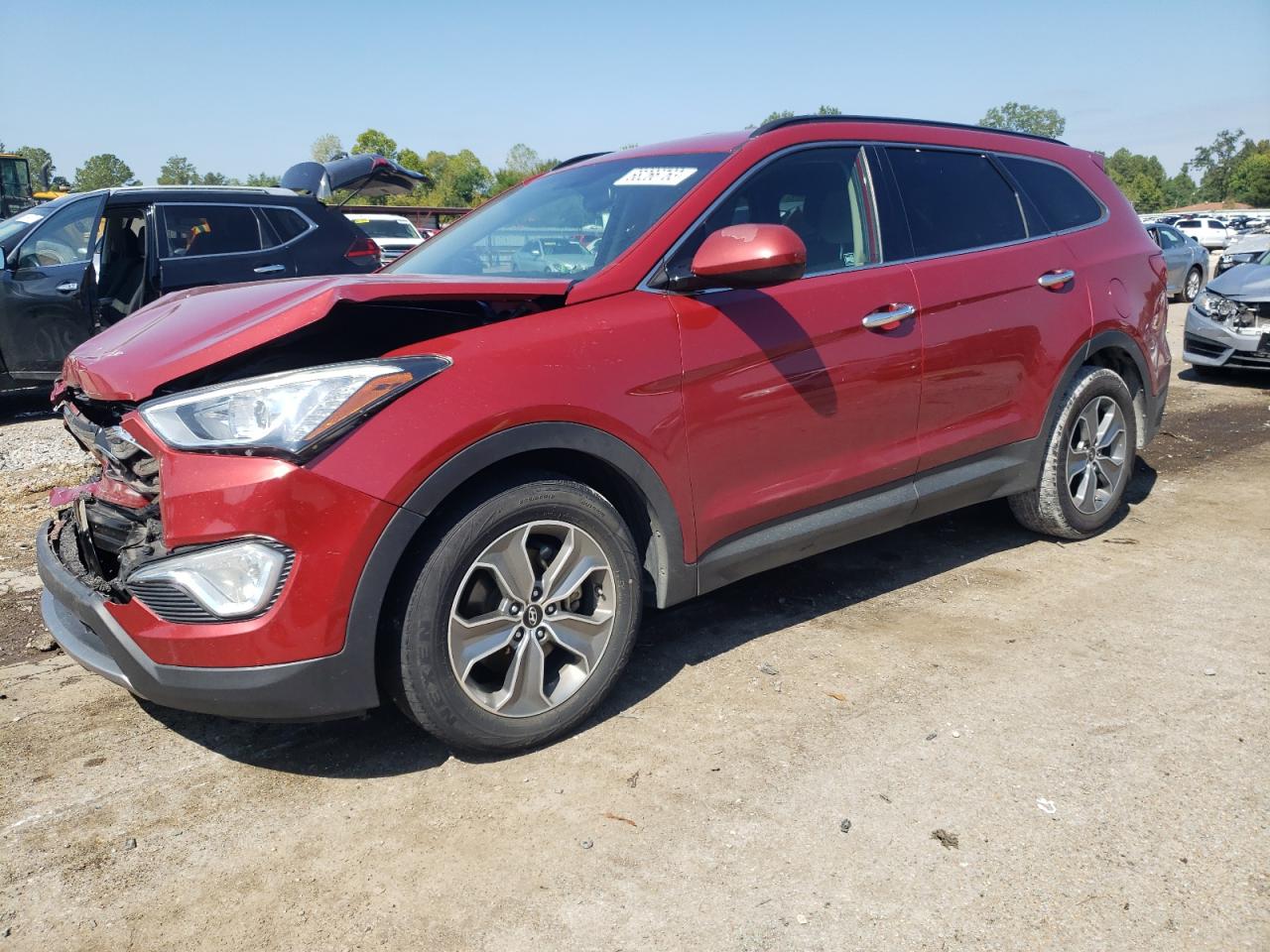 hyundai santa fe 2016 km8sm4hf2gu159615