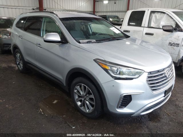 hyundai santa fe 2017 km8sm4hf2hu174729