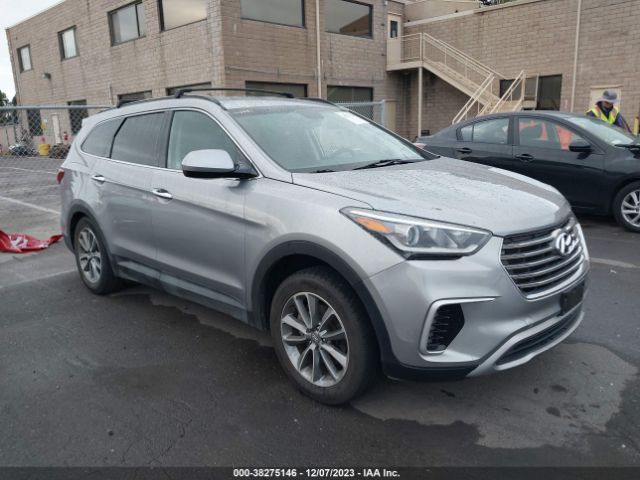 hyundai santa fe 2018 km8sm4hf2ju274125