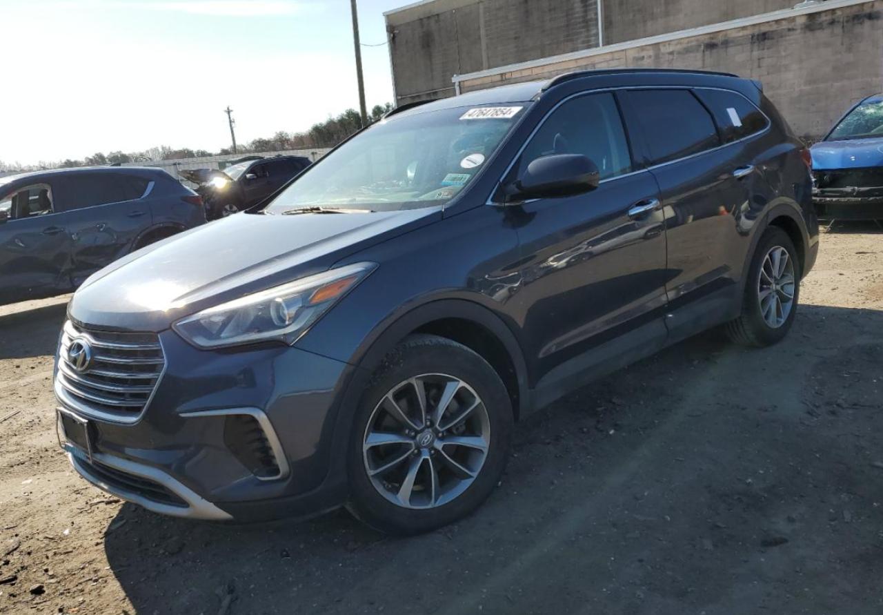 hyundai santa fe 2017 km8sm4hf4hu166261