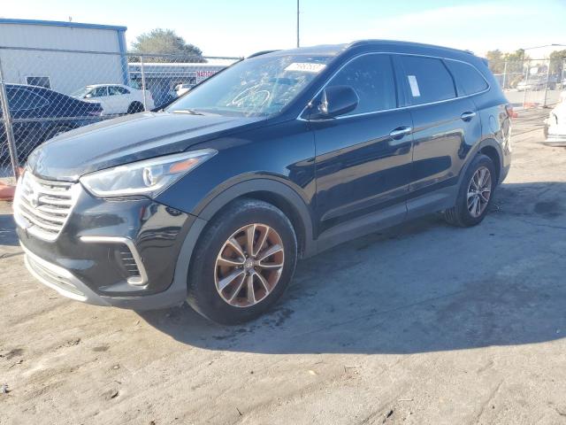 hyundai santa fe 2017 km8sm4hf4hu170455