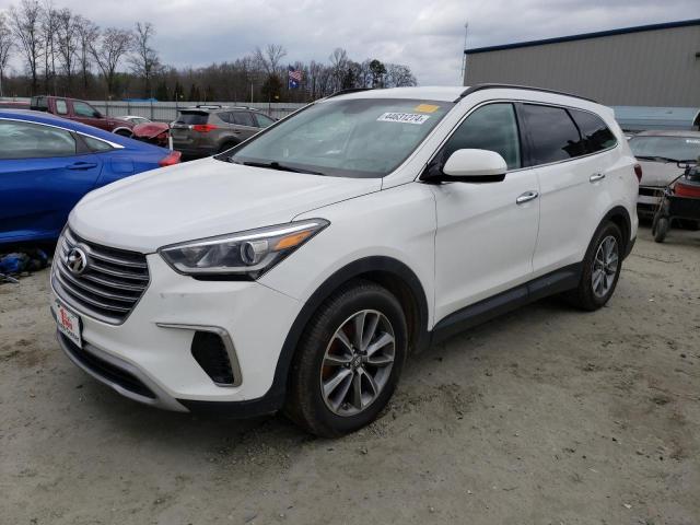 hyundai santa fe 2017 km8sm4hf4hu199289