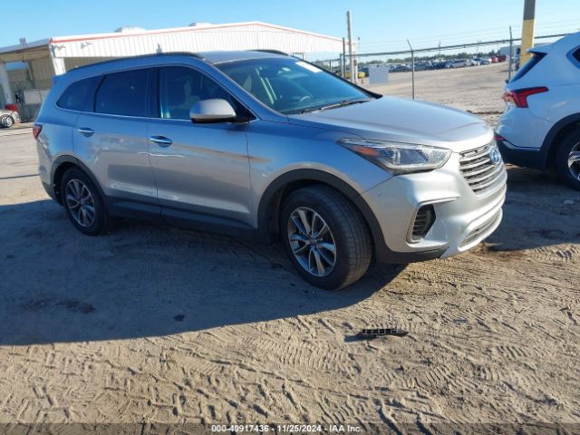 hyundai santa fe 2018 km8sm4hf4ju291699