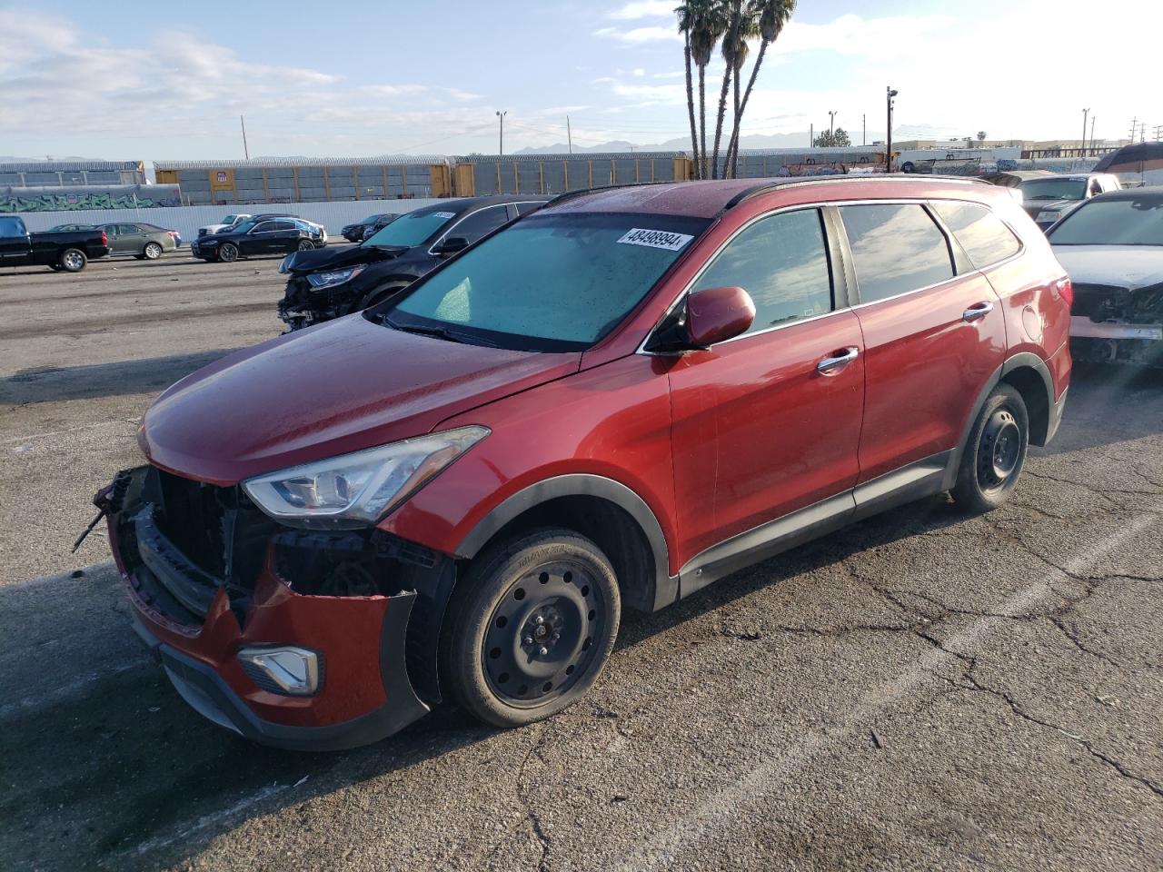 hyundai santa fe 2014 km8sm4hf5eu040700