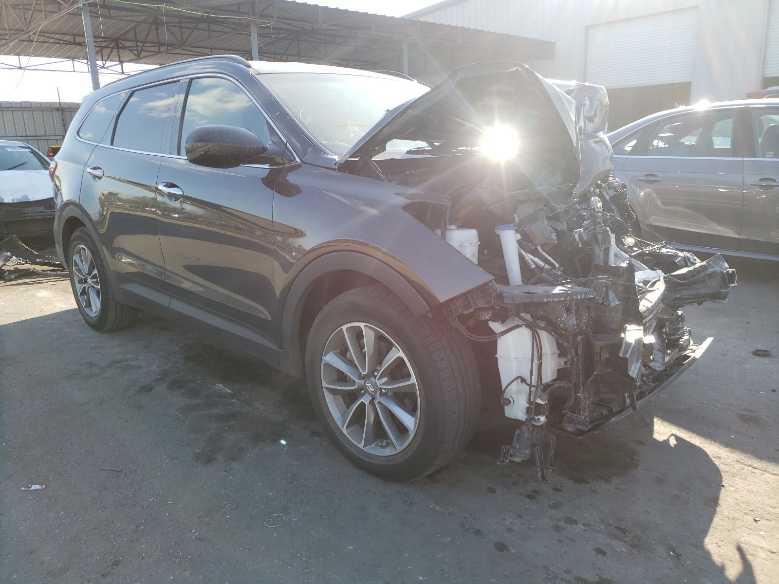 hyundai santa fe s 2017 km8sm4hf5hu187538