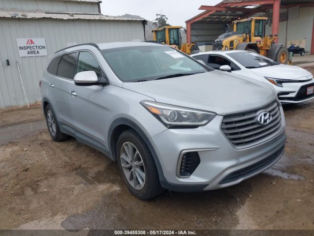 hyundai santa fe 2017 km8sm4hf5hu204984