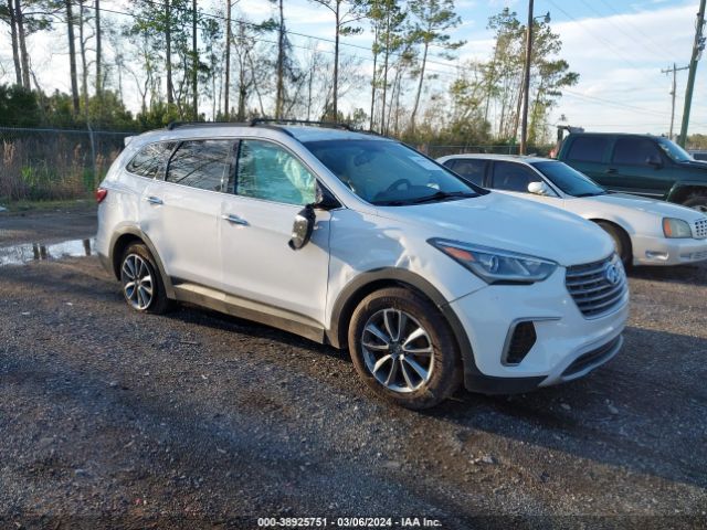 hyundai santa fe 2017 km8sm4hf6hu182316