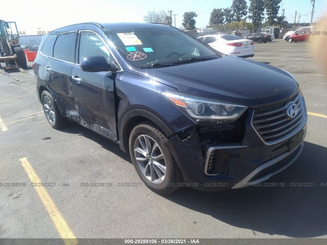 hyundai santa fe 2018 km8sm4hf7ju282043