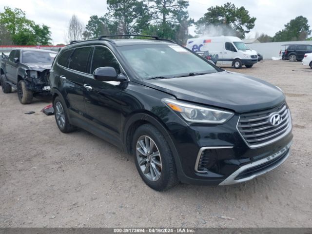 hyundai santa fe xl 2019 km8sm4hf8ku307775