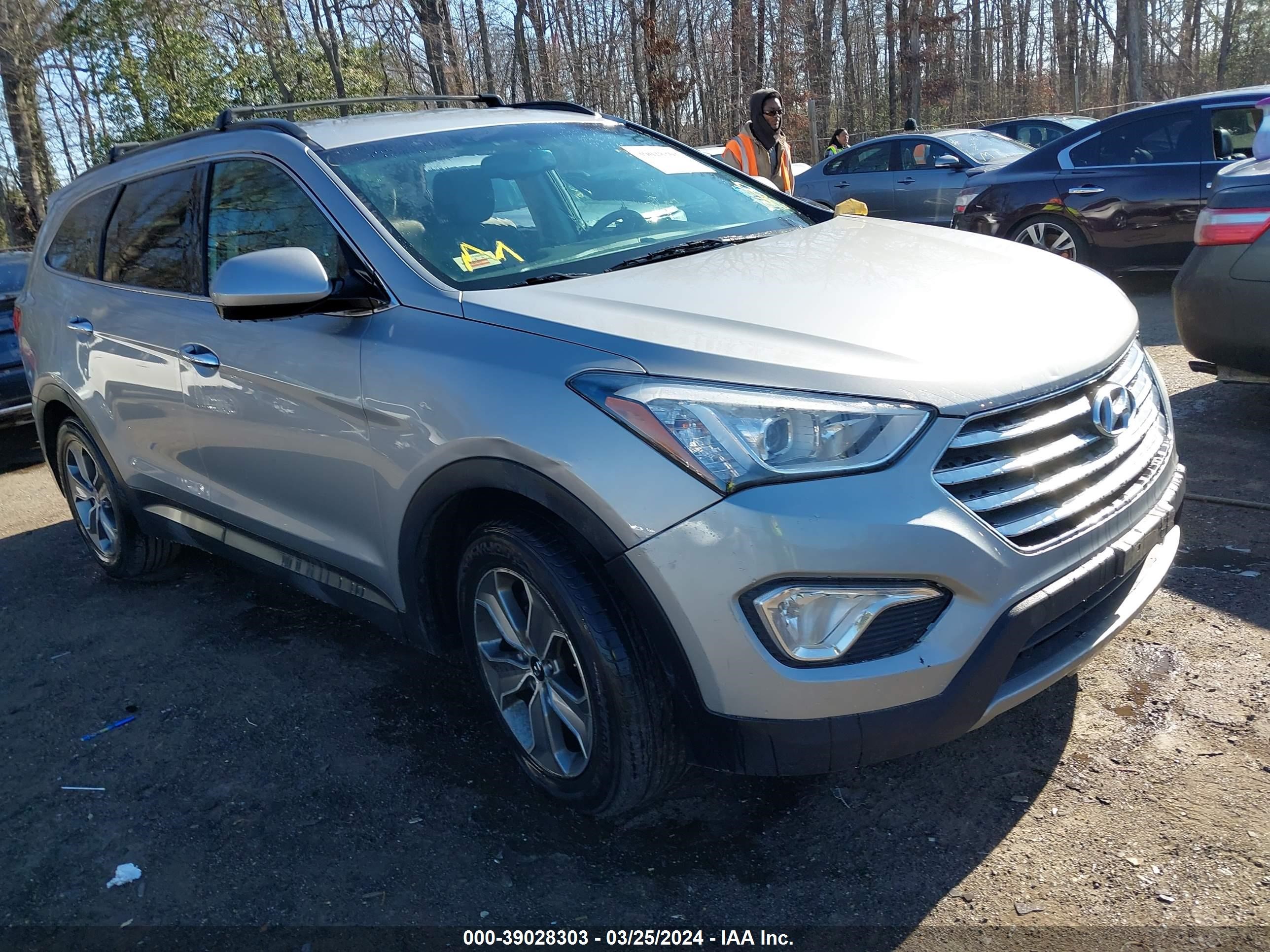 hyundai santa fe 2014 km8sm4hf9eu080262