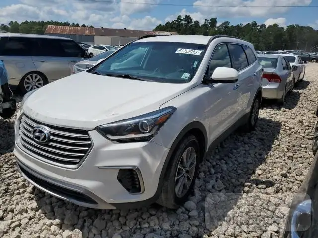 hyundai santa fe 2017 km8sm4hf9hu186280