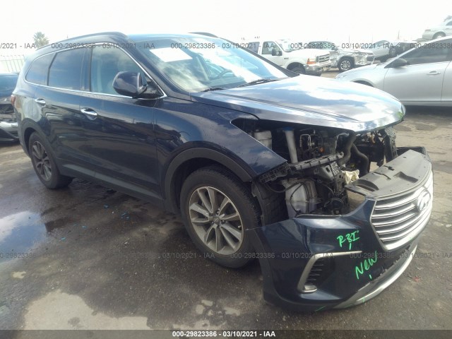 hyundai santa fe 2017 km8sm4hf9hu219665