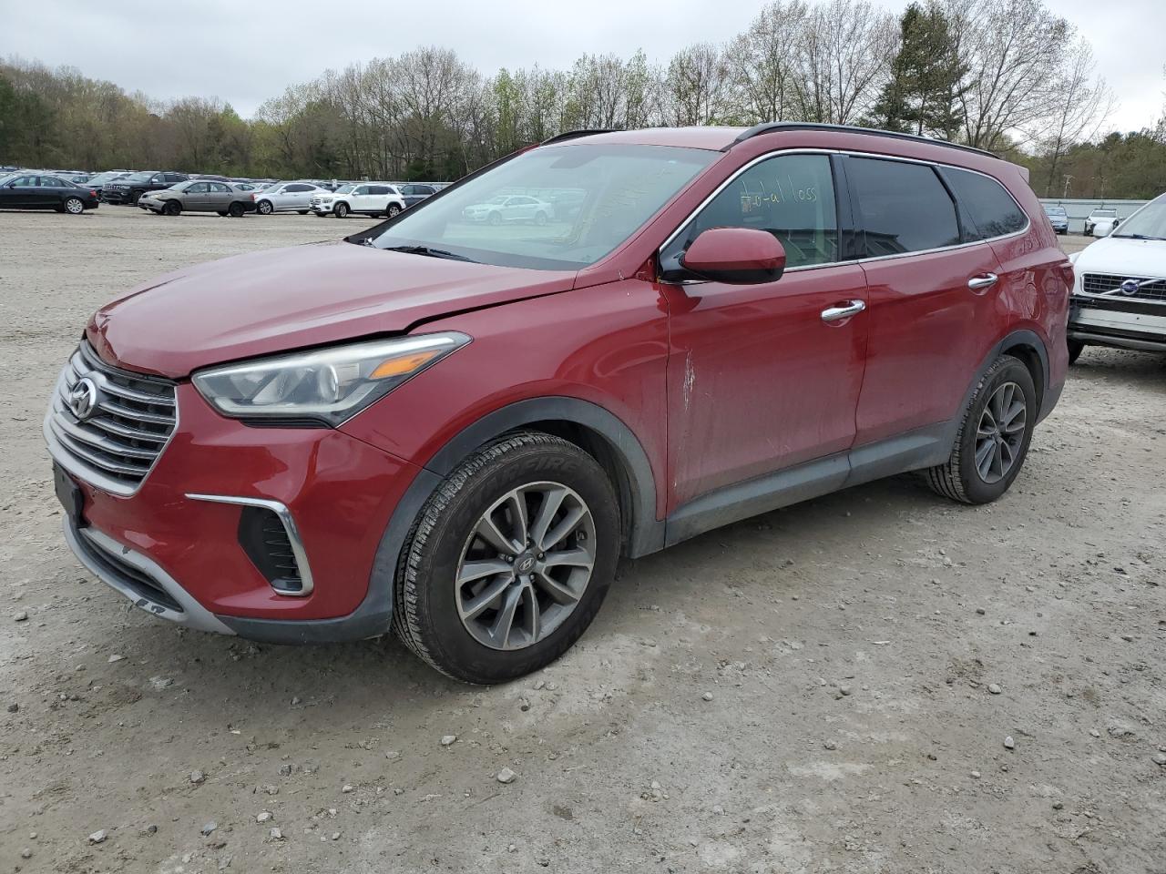 hyundai santa fe 2017 km8smdhf0hu208862