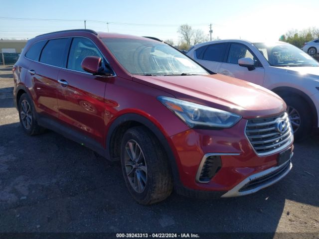 hyundai santa fe 2017 km8smdhf2hu178764