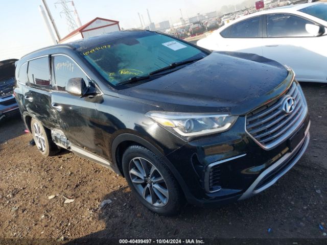 hyundai santa fe 2017 km8smdhf3hu212470