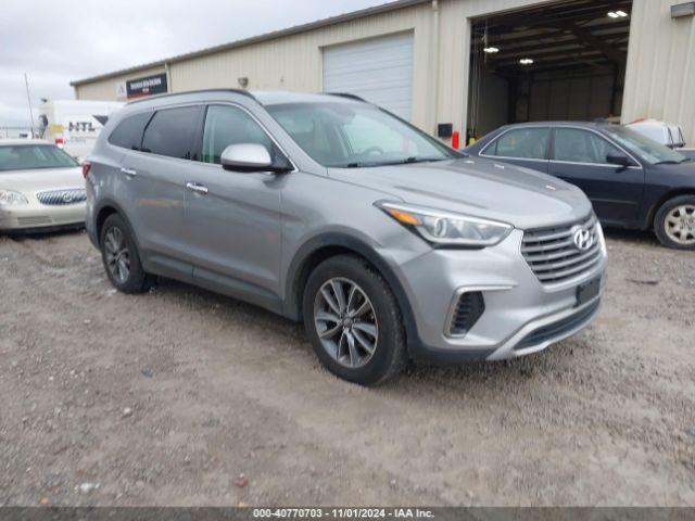 hyundai santa fe 2017 km8smdhf4hu166079