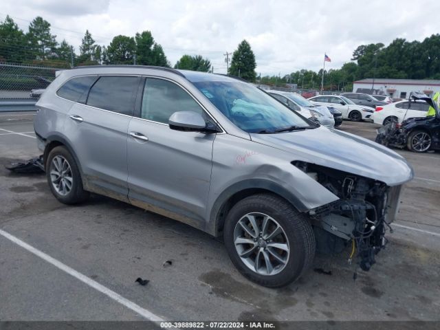 hyundai santa fe 2017 km8smdhf4hu209352