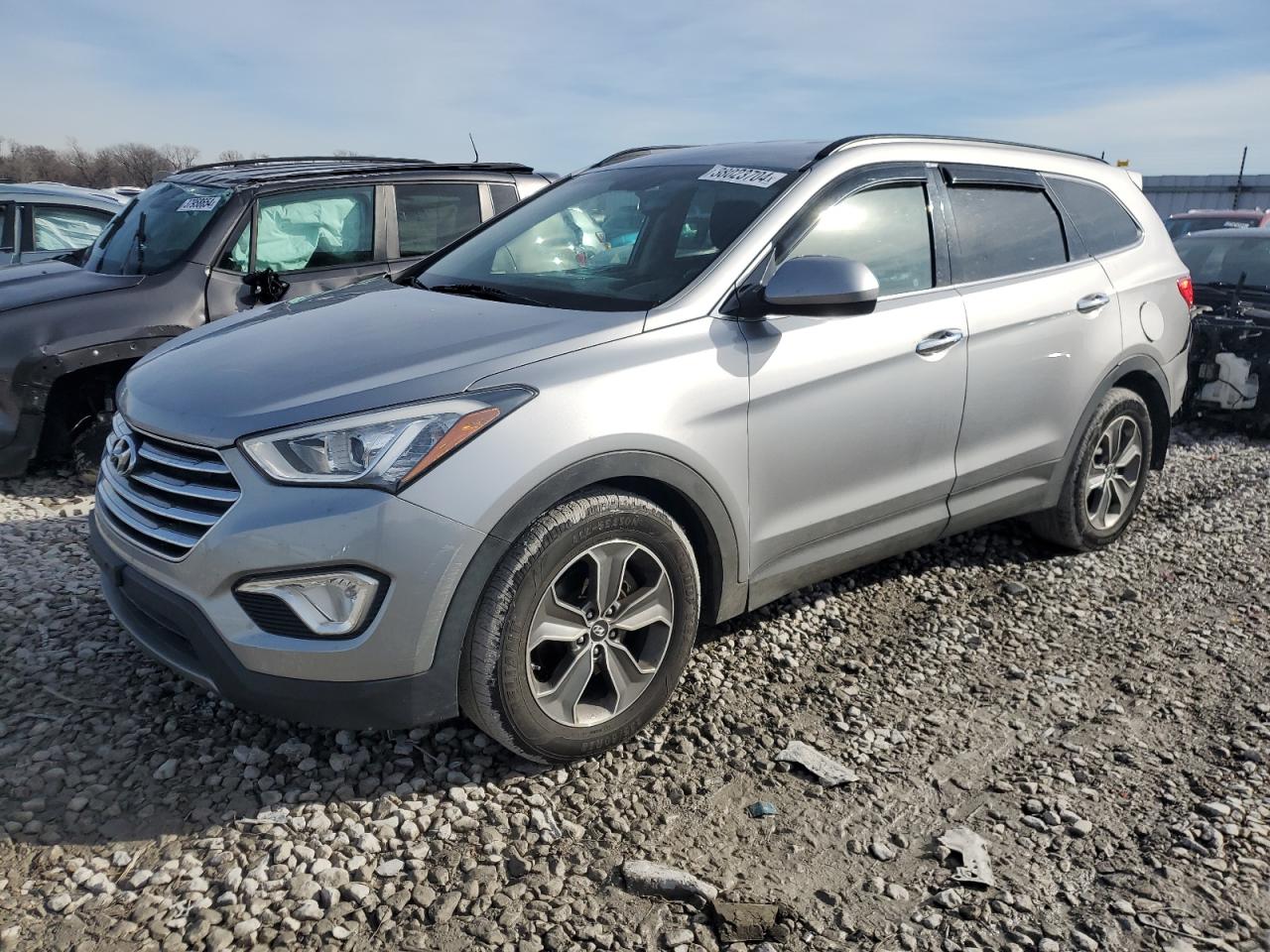 hyundai santa fe 2014 km8smdhf6eu048272