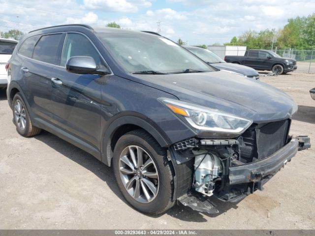 hyundai santa fe 2017 km8smdhf6hu215654