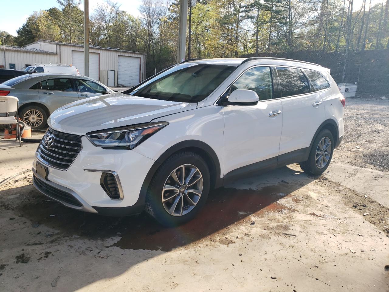 hyundai santa fe 2017 km8smdhf7hu165878