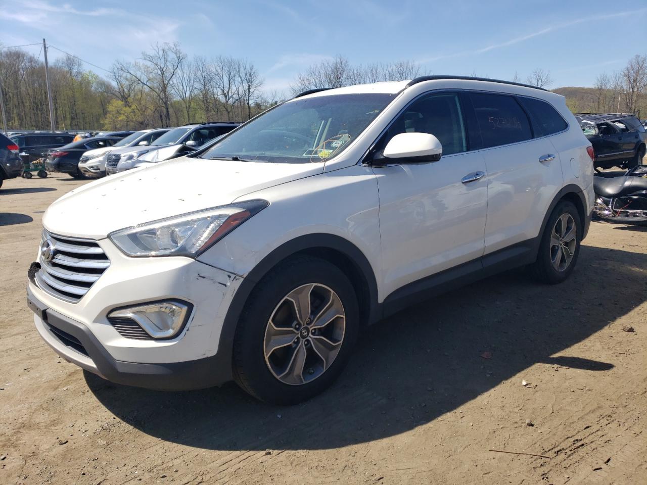 hyundai santa fe 2013 km8smdhf8du022786