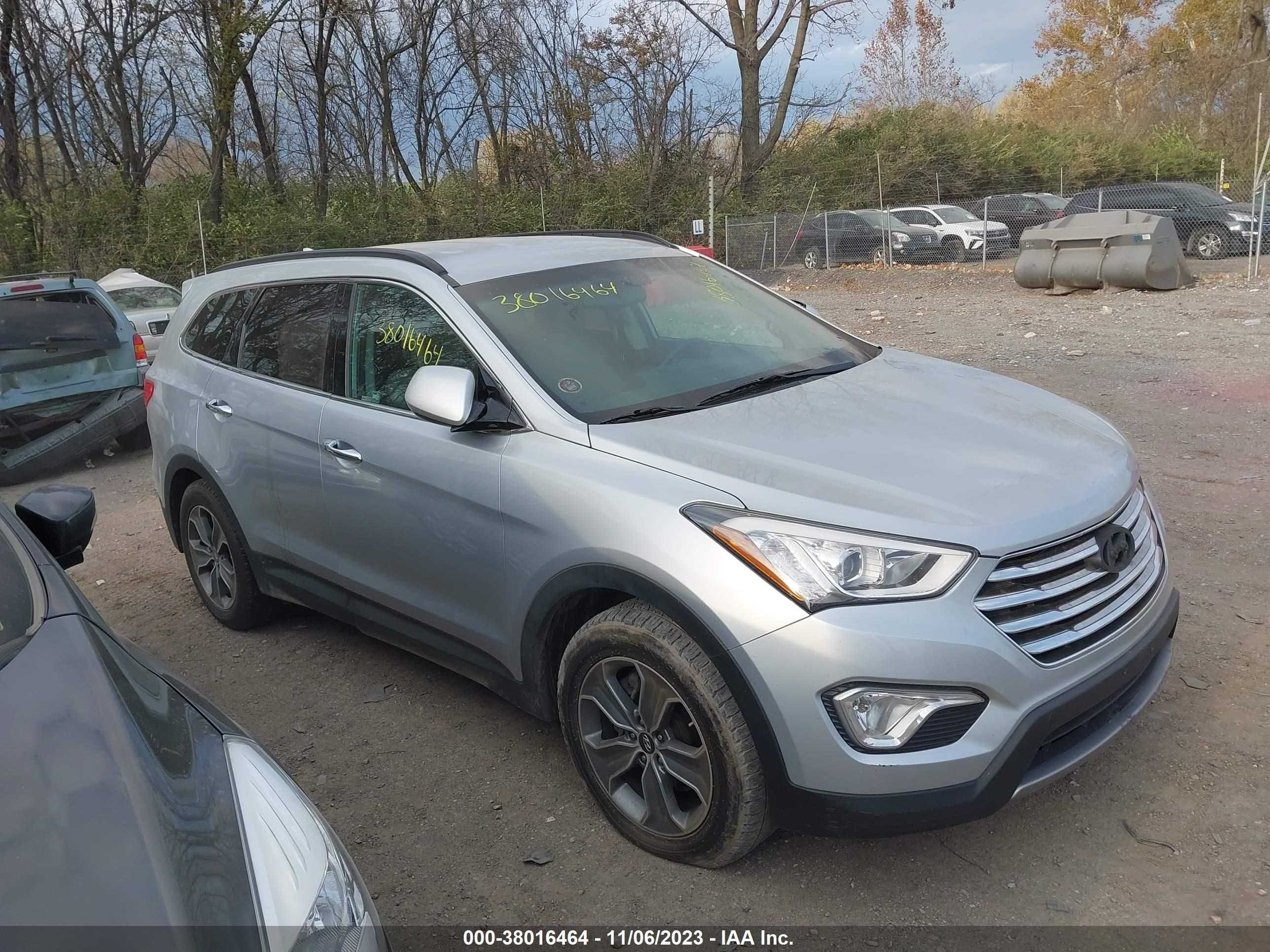 hyundai santa fe 2016 km8smdhf9gu156789