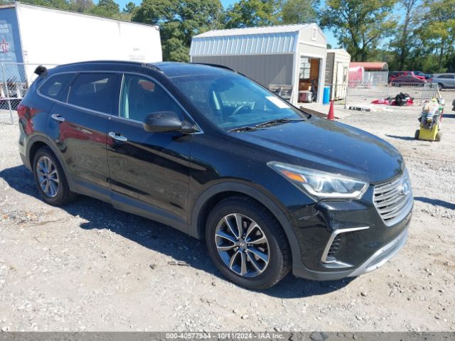 hyundai santa fe 2017 km8smdhf9hu178390