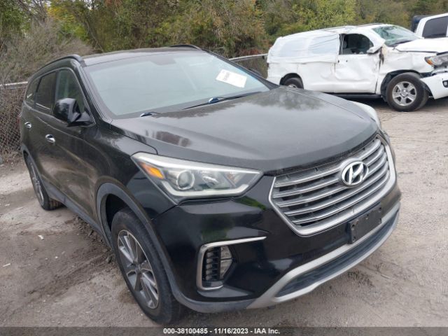 hyundai santa fe 2017 km8sn4hf1hu166960