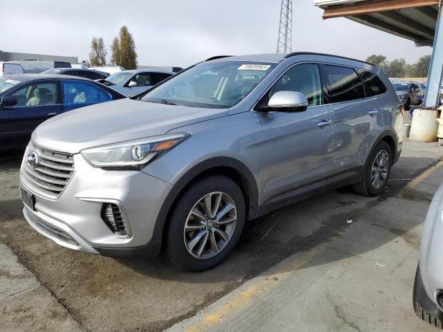 hyundai santa fe 2017 km8sn4hf3hu174770