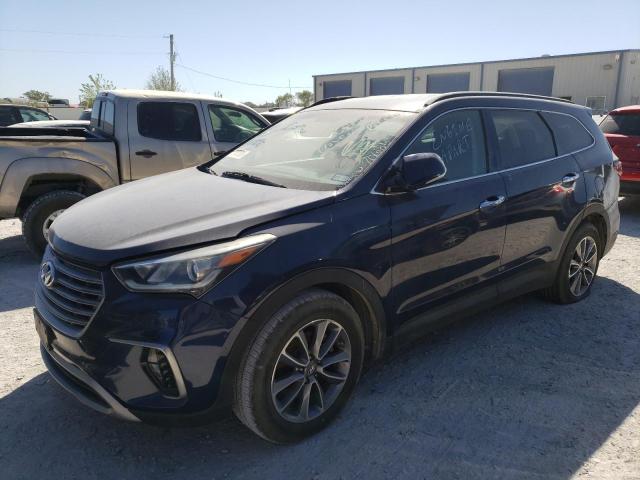 hyundai santa fe 2017 km8sn4hf3hu206861