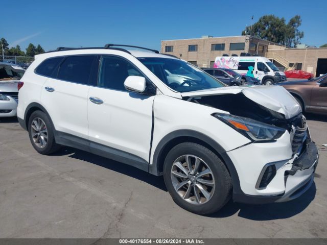 hyundai santa fe 2017 km8sn4hf3hu219352